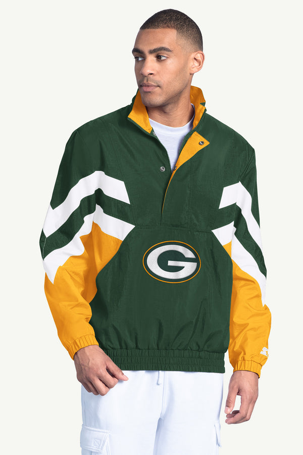 starter MENS GREEN BAY PACKERS WINDBREAKER