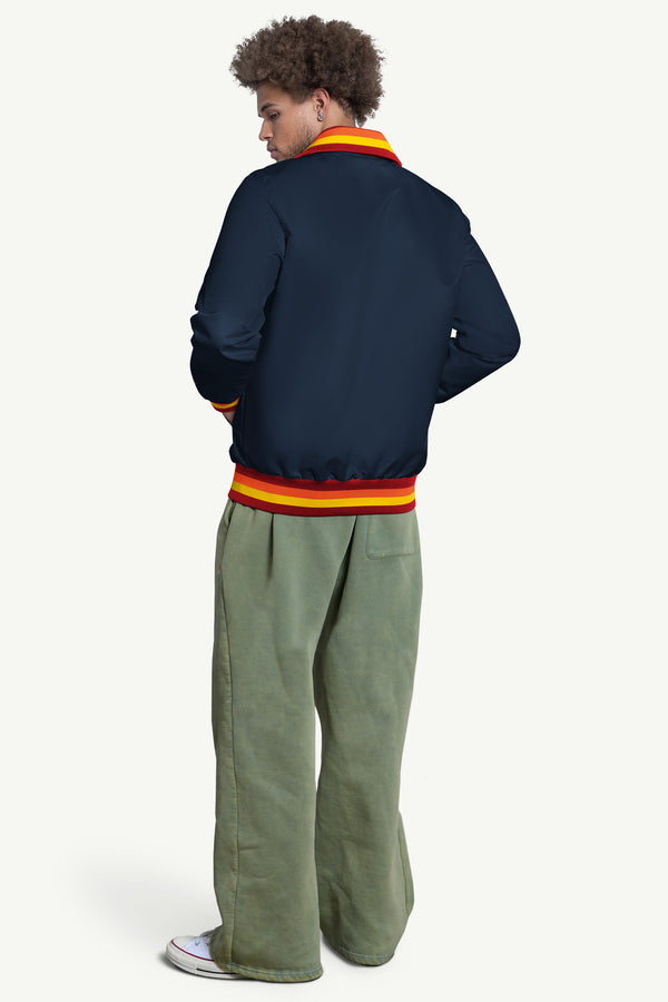 Starter MENS HOUSTON ASTROS CAPTAIN VARSITY JACKET