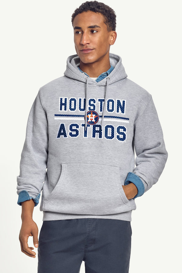 Starter MENS HOUSTON ASTROS MESH LOOK HOODIE