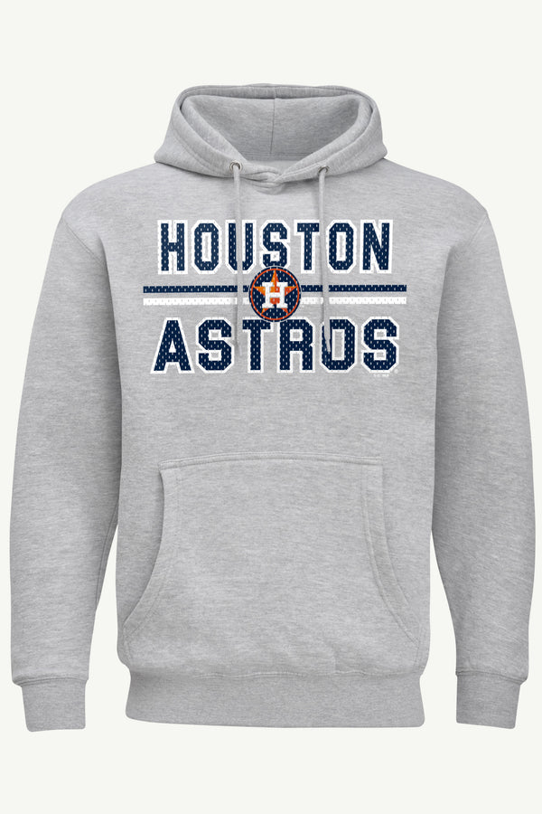 starter MENS HOUSTON ASTROS MESH LOOK HOODIE