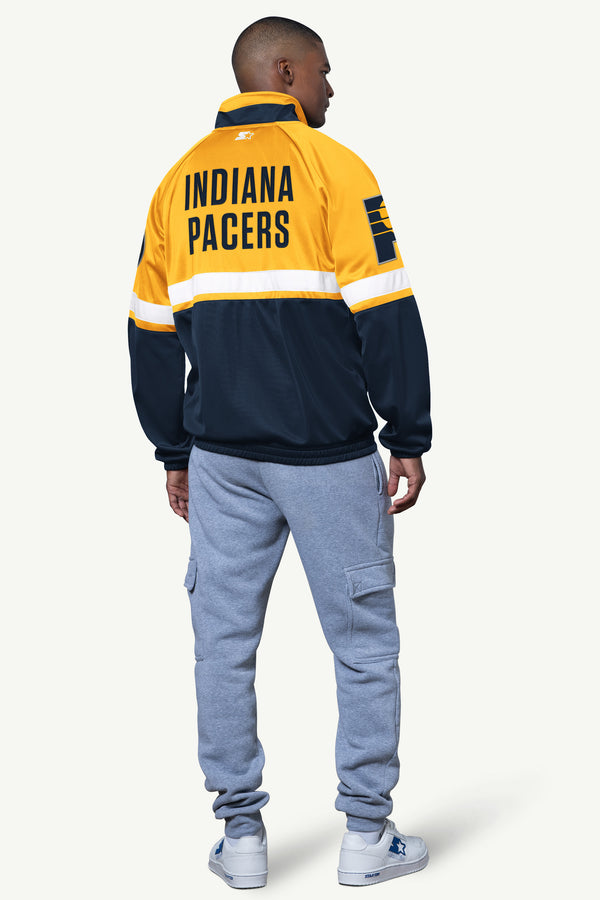 Starter MENS INDIANA PACERS VETERAN TRACK JACKET