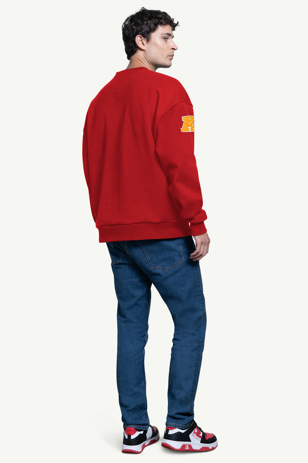 Starter MENS KANSAS CITY CHIEFS PIQUE PULLOVER