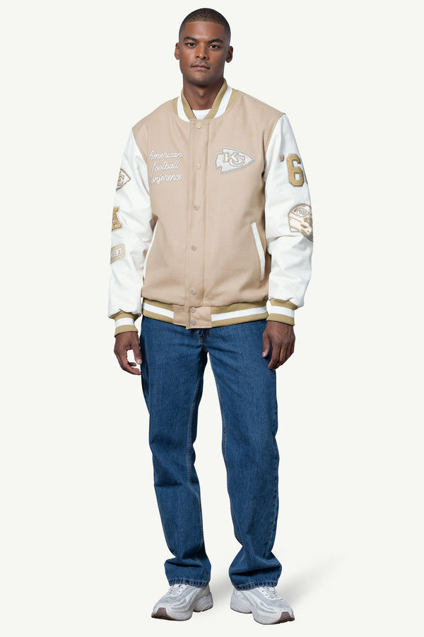 Starter MENS KANSAS CITY CHIEFS VARSITY JACKET