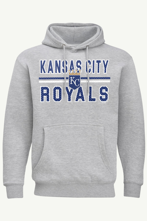 starter MENS KANSAS CITY ROYALS MESH LOOK HOODIE