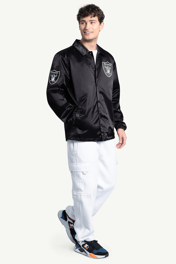 Starter MENS LAS VEGAS RAIDERS COACHES JACKET