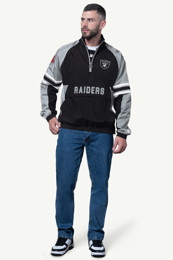 Starter MENS LAS VEGAS RAIDERS WINDBREAKER