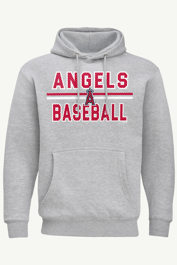starter MENS LOS ANGELES ANGELS MESH LOOK HOODIE