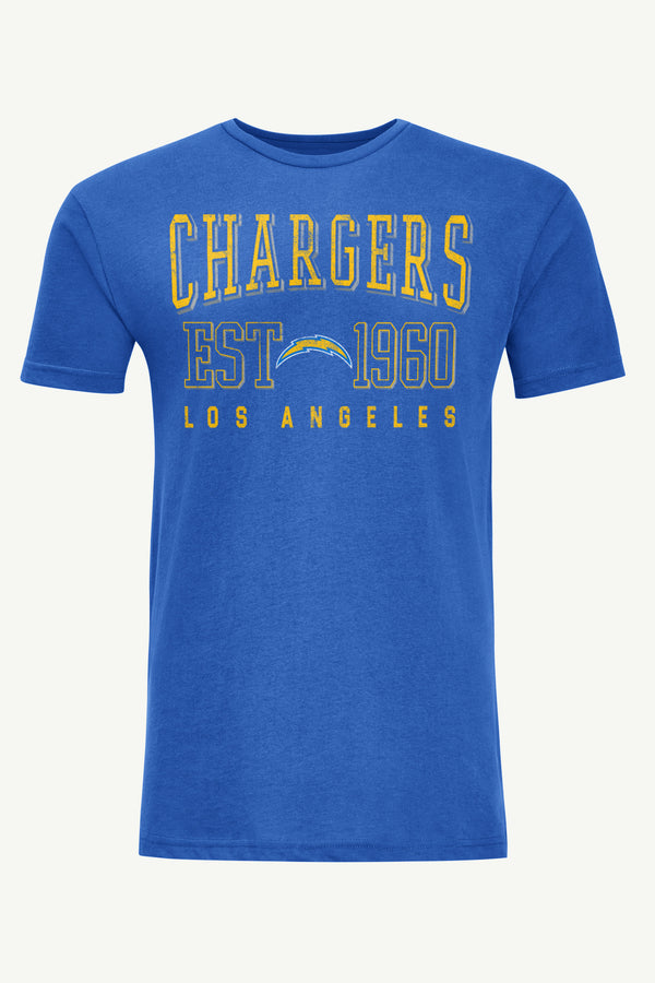 starter MENS LOS ANGELES CHARGERS RETRO T SHIRT