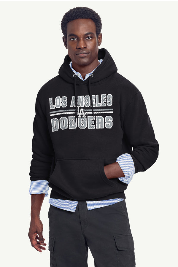 Starter MENS LOS ANGELES DODGERS MESH LOOK HOODIE