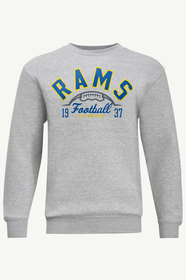 starter MENS LOS ANGELES RAMS HALF BALL SWEATSHIRT