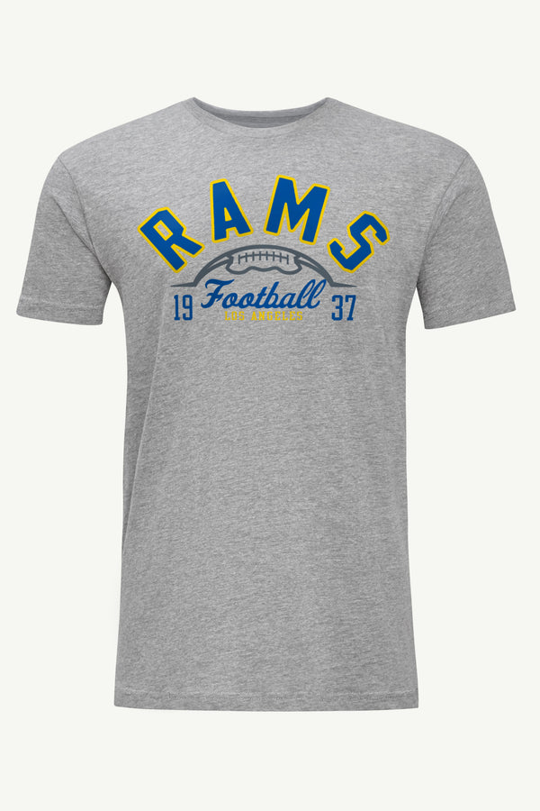 starter MENS LOS ANGELES RAMS HALF BALL T SHIRT
