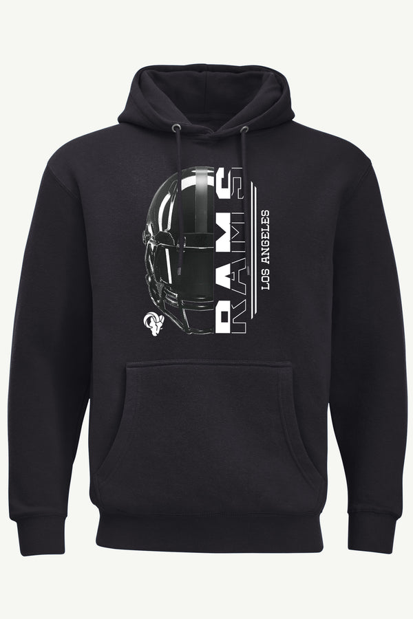 starter MENS LOS ANGELES RAMS HALF HELMET HOODIE