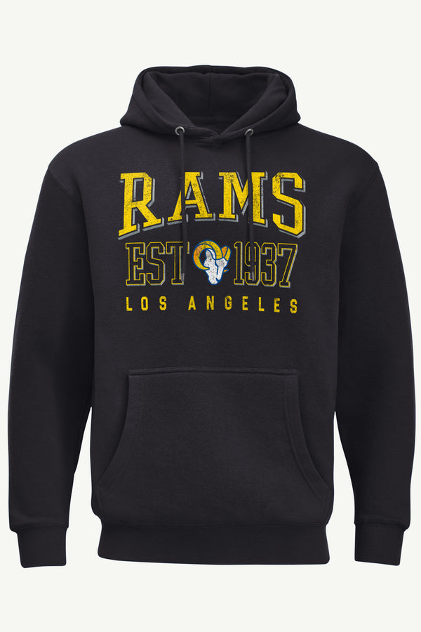 starter MENS LOS ANGELES RAMS RETRO HOODIE