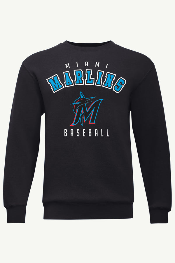 starter MENS MIAMI MARLINS GRAPHIC SWEATSHIRT