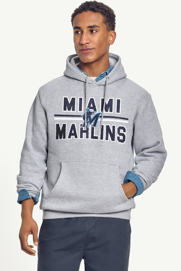 Starter MENS MIAMI MARLINS MESH LOOK HOODIE