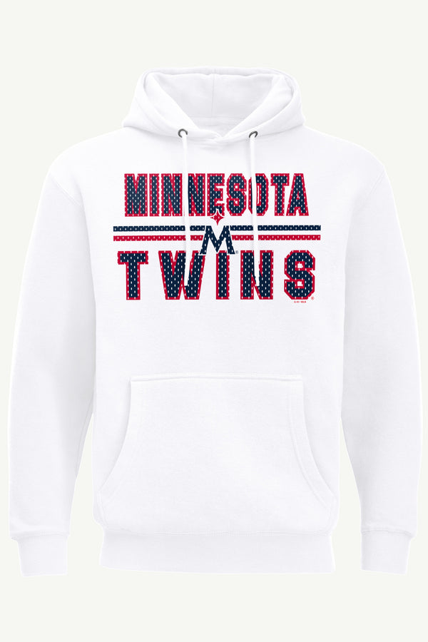 starter MENS MINNESOTA TWINS MESH LOOK HOODIE
