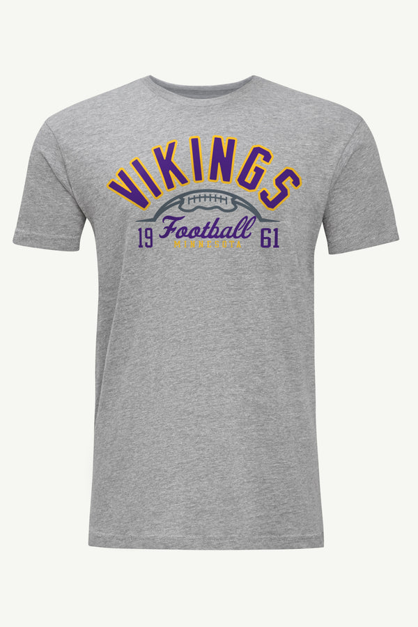 starter MENS MINNESOTA VIKINGS HALF BALL T SHIRT