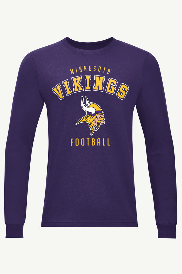 starter MENS MINNESOTA VIKINGS LONG SLEEVE T SHIRT