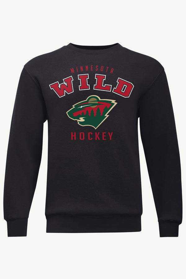 starter MENS MINNESOTA WILD GRAPHIC SWEATSHIRT