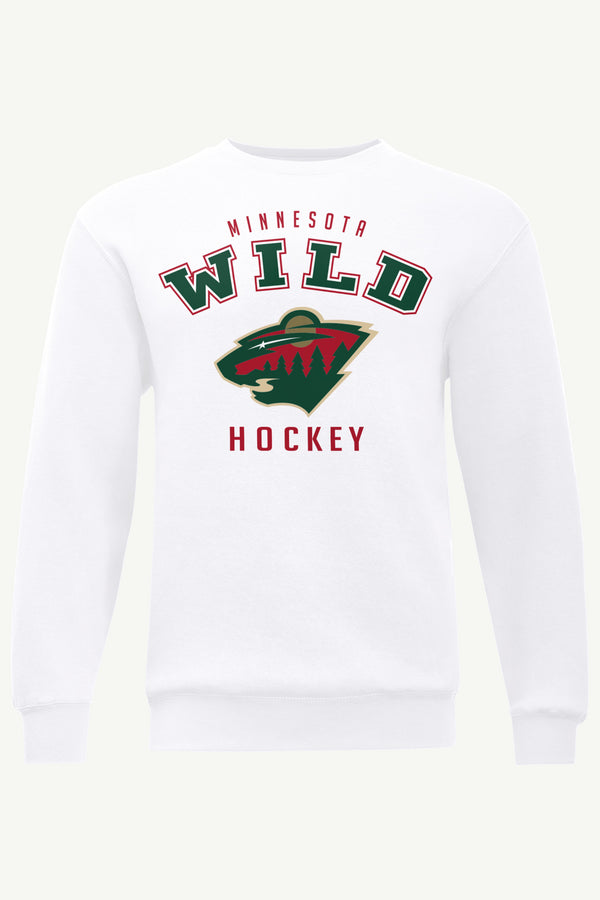 starter MENS MINNESOTA WILD GRAPHIC SWEATSHIRT