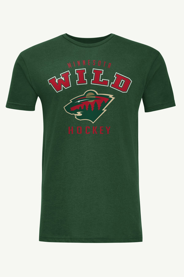 starter MENS MINNESOTA WILD GRAPHIC T SHIRT