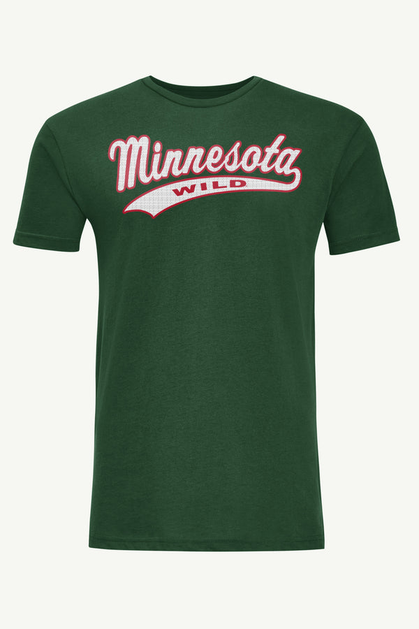 starter MENS MINNESOTA WILD TAILSWEEP T SHIRT