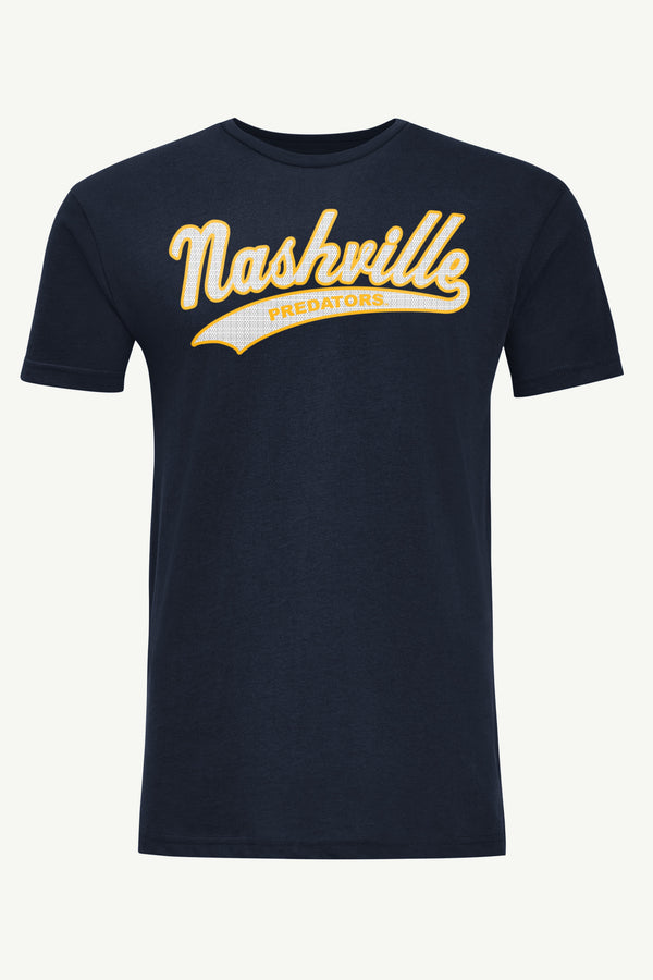 starter MENS NASHVILLE PREDATORS TAILSWEEP T SHIRT