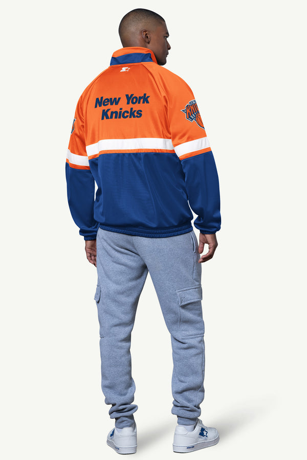 Starter MENS NEW YORK KNICKS VETERAN TRACK JACKET
