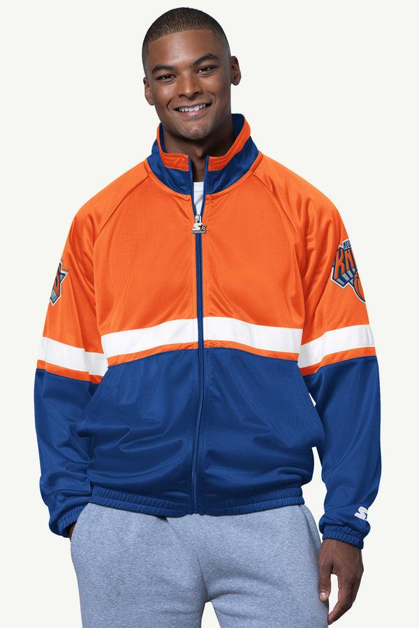 starter MENS NEW YORK KNICKS VETERAN TRACK JACKET
