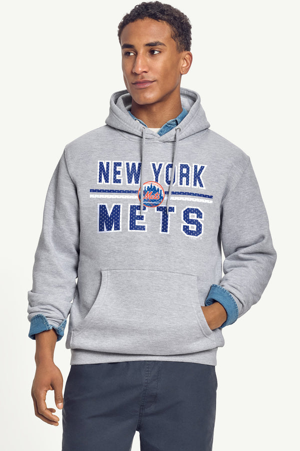 Starter MENS NEW YORK METS MESH LOOK HOODIE