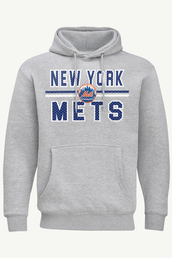 starter MENS NEW YORK METS MESH LOOK HOODIE