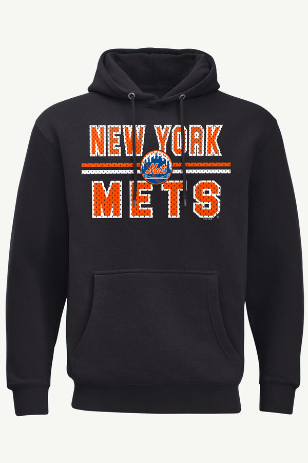 starter MENS NEW YORK METS MESH LOOK HOODIE