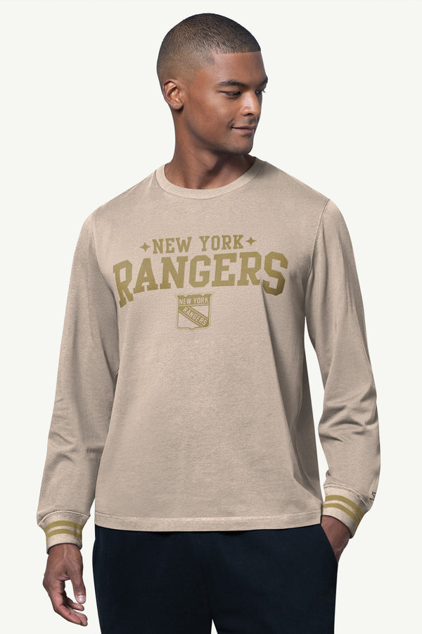 starter MENS NEW YORK RANGERS FIELD LONG SLEEVE
