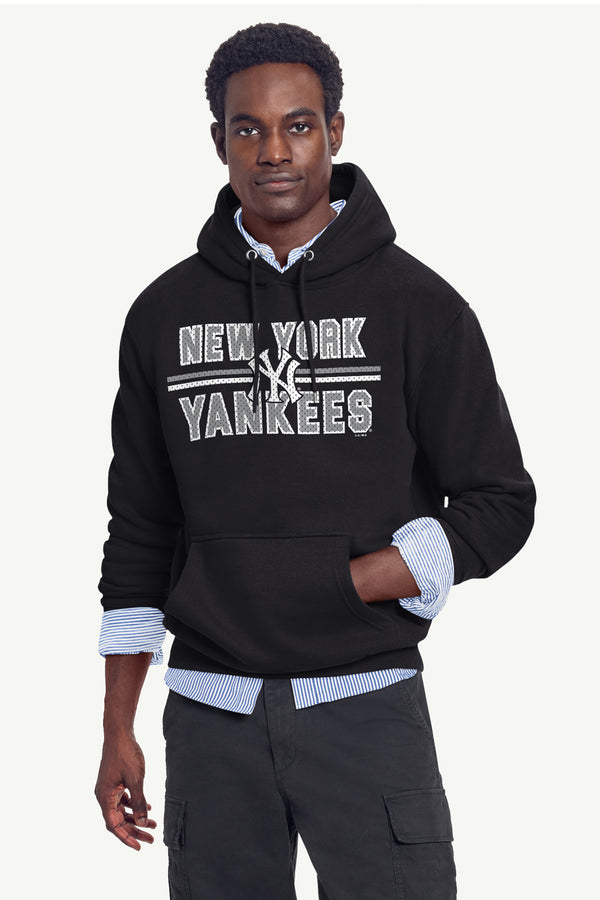Starter MENS NEW YORK YANKEES MESH LOOK HOODIE