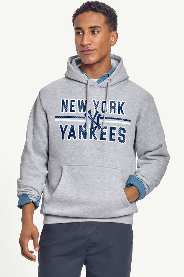 Starter MENS NEW YORK YANKEES MESH LOOK HOODIE