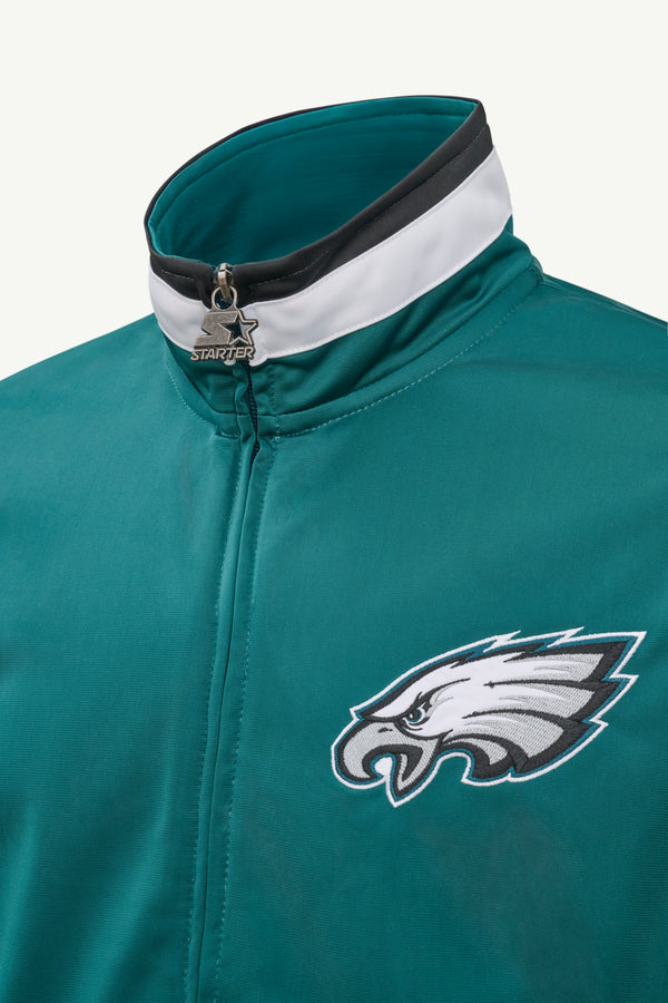 Starter MENS PHILADELPHIA EAGLES TRACK JACKET
