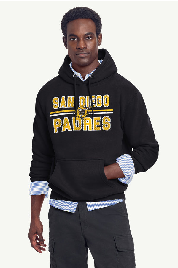 Starter MENS SAN DIEGO PADRES MESH LOOK HOODIE