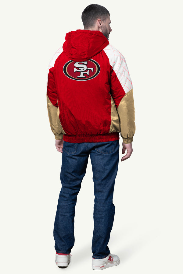 Starter MENS SAN FRANCISCO 49ERS NYLON JACKET