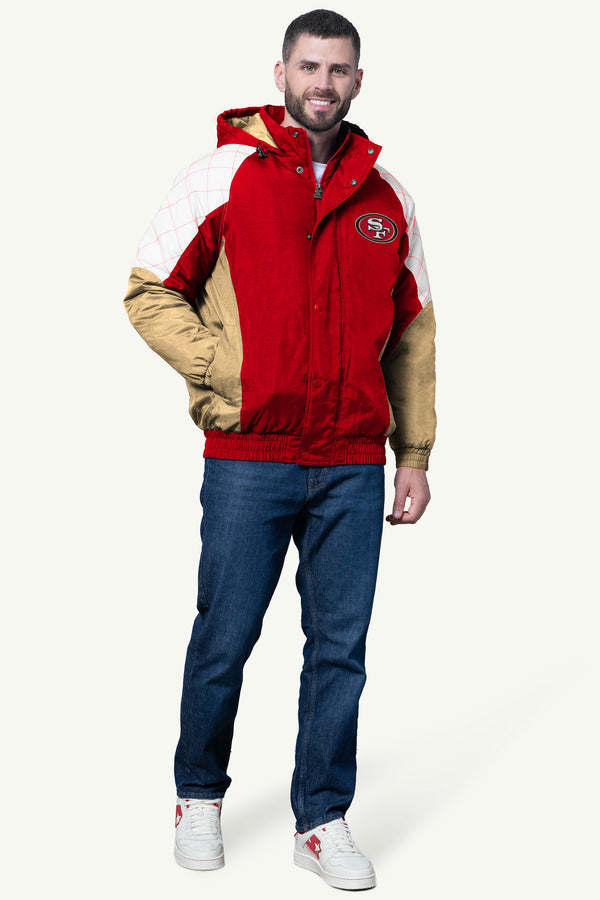Starter MENS SAN FRANCISCO 49ERS NYLON JACKET