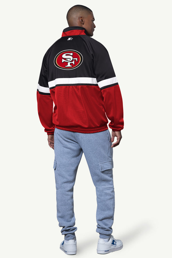 Starter MENS SAN FRANCISCO 49ERS TRACK JACKET