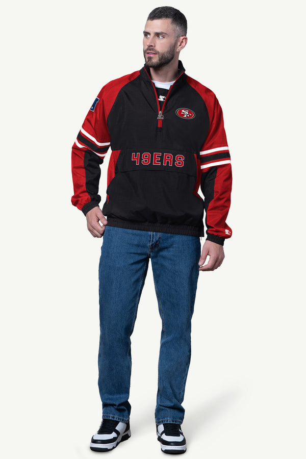 Starter MENS SAN FRANCISCO 49ERS WINDBREAKER