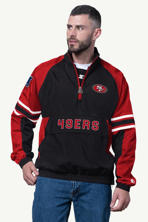 starter MENS SAN FRANCISCO 49ERS WINDBREAKER