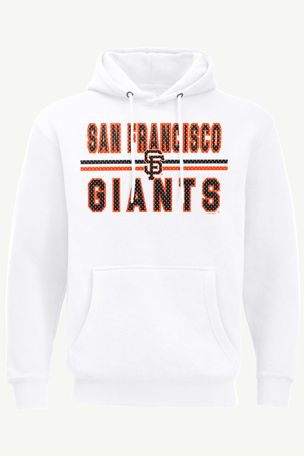 starter MENS SAN FRANCISCO GIANTS MESH LOOK HOODIE