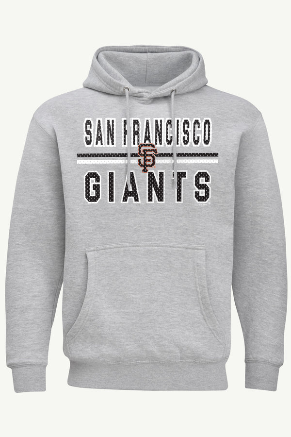 starter MENS SAN FRANCISCO GIANTS MESH LOOK HOODIE