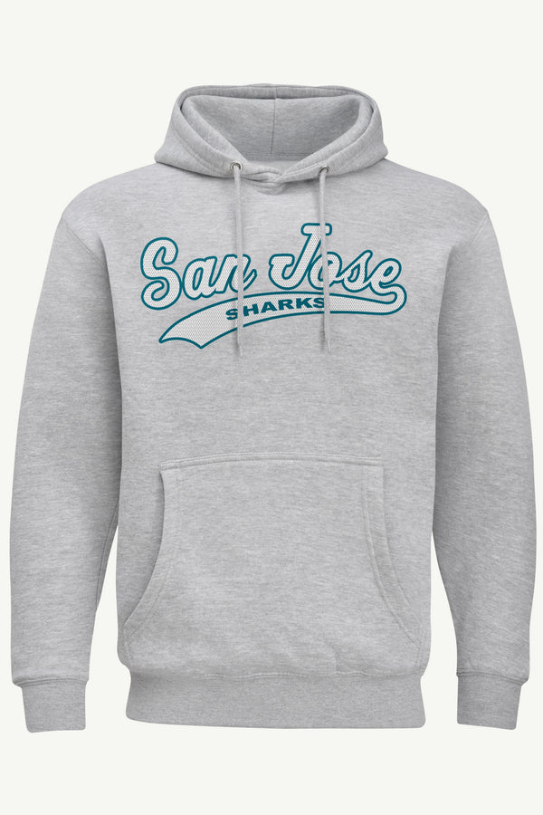 starter MENS SAN JOSE SHARKS TAILSWEEP HOODIE