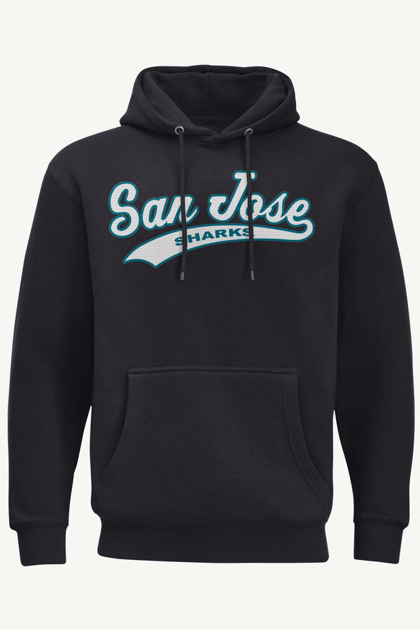 starter MENS SAN JOSE SHARKS TAILSWEEP HOODIE