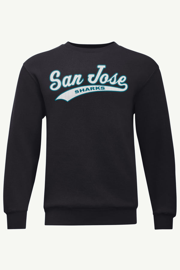 starter MENS SAN JOSE SHARKS TAILSWEEP SWEATSHIRT