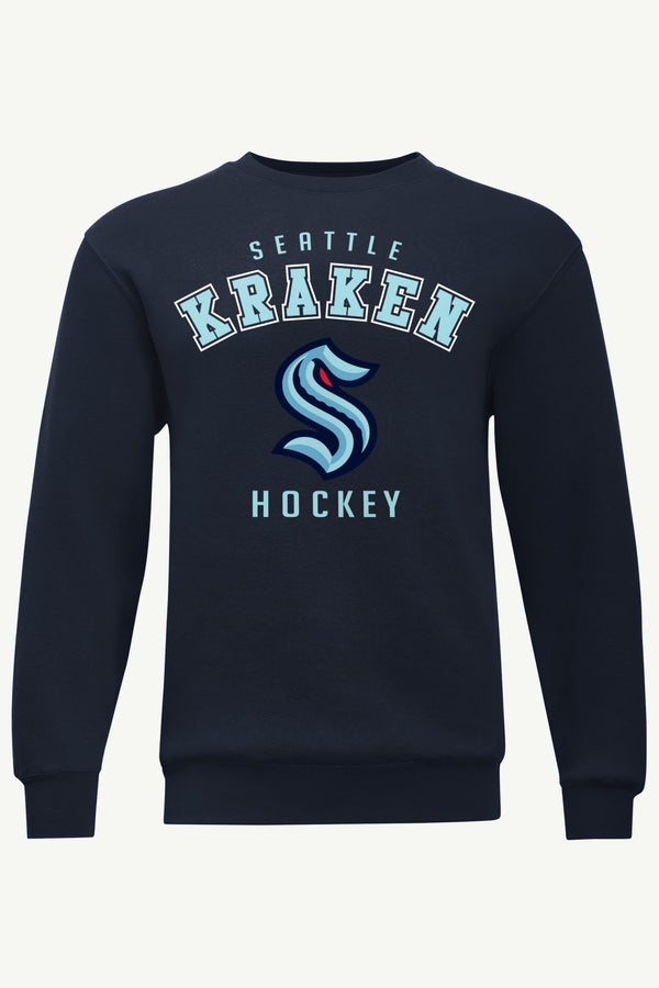 starter MENS SEATTLE KRAKEN GRAPHIC SWEATSHIRT