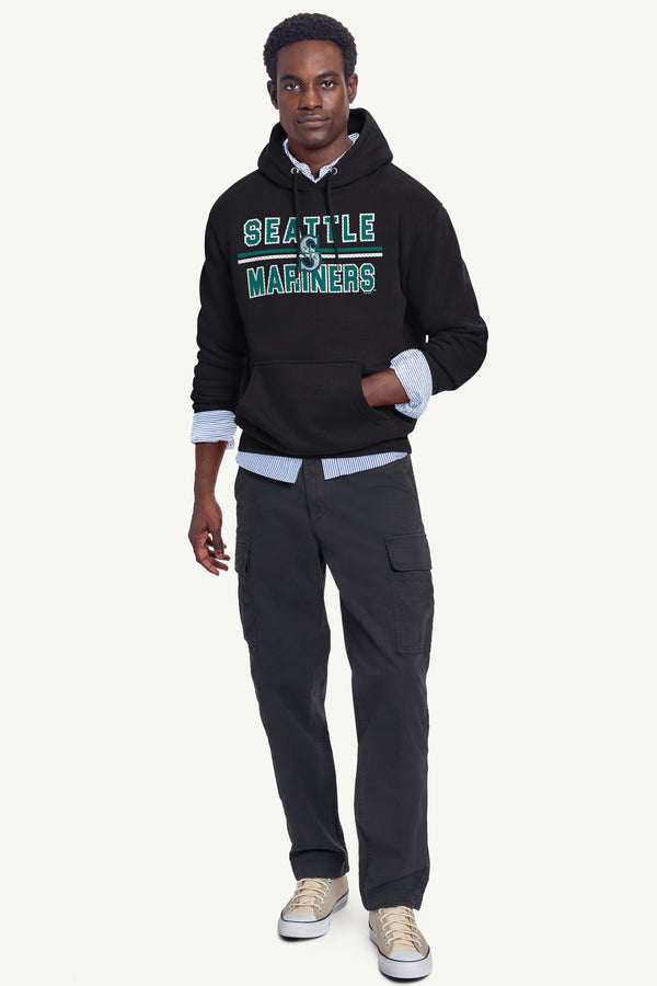 Starter MENS SEATTLE MARINERS MESH LOOK HOODIE