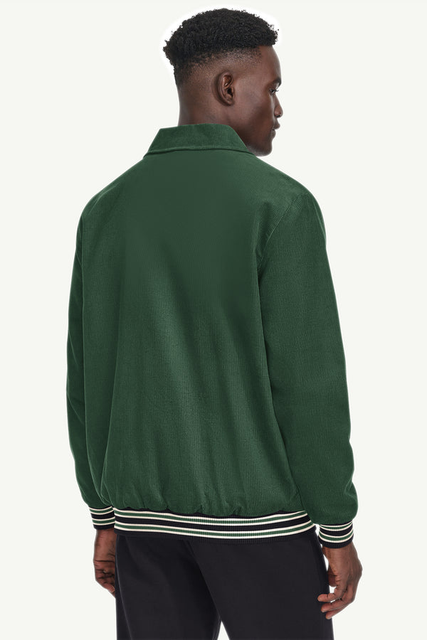 Starter MENS STARTER CORDUROY VARSITY JACKET
